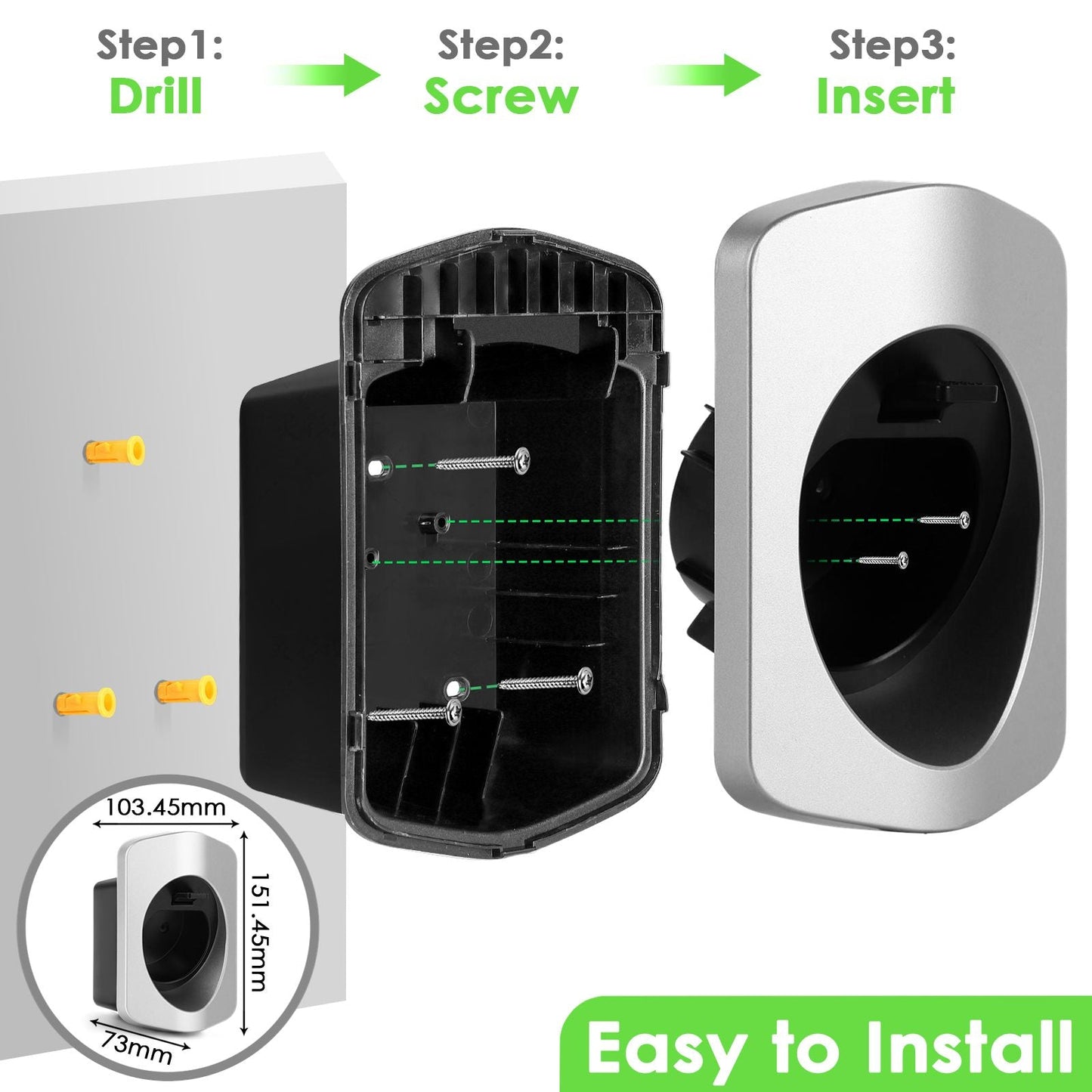Rheidon charging cable holder