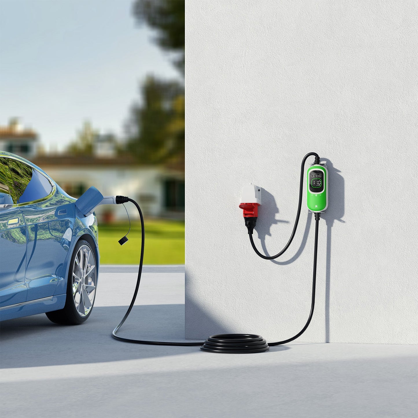 Rheidon 11 kW portable EV charger