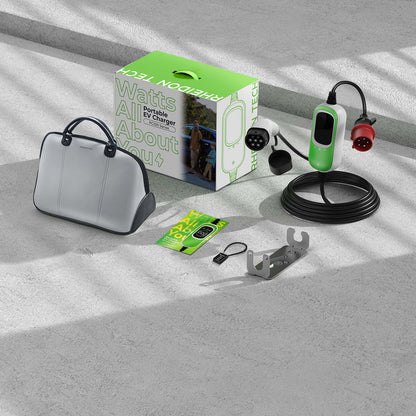 Rheidon 11 kW portable EV charger
