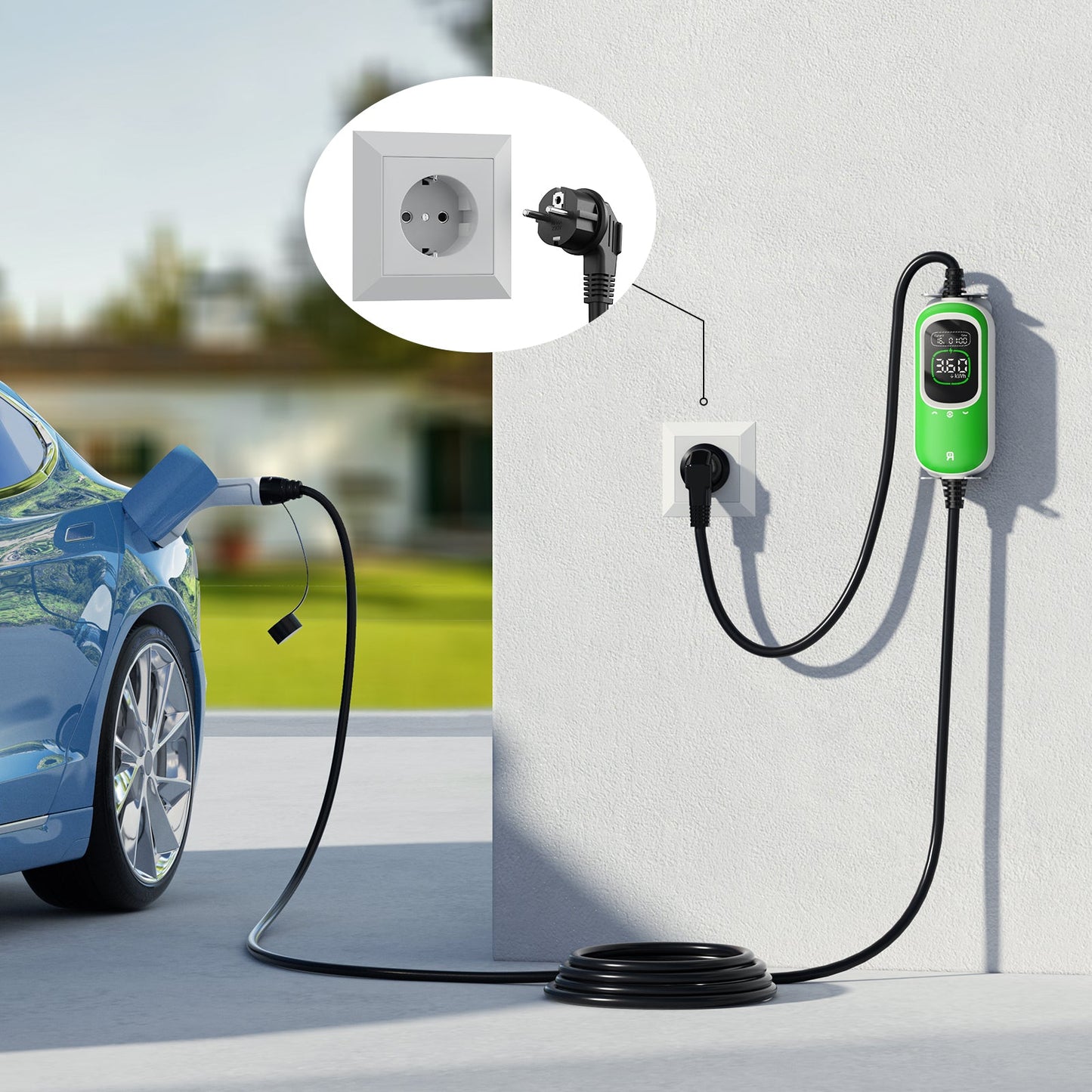 Rheidon 3.6 kW Portable EV Charger