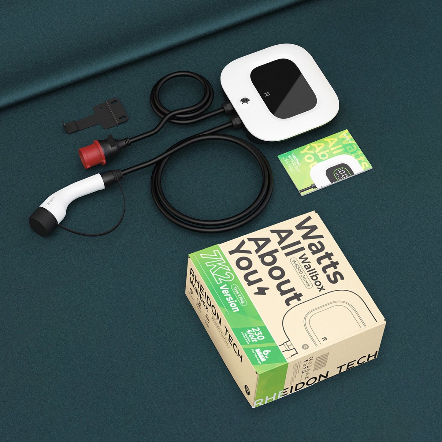 Rheidon Wallbox EV 11 kW wall mountable