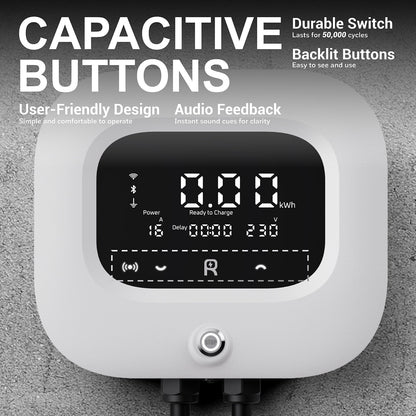 Rheidon Wallbox EV 7.2 kW wall mountable