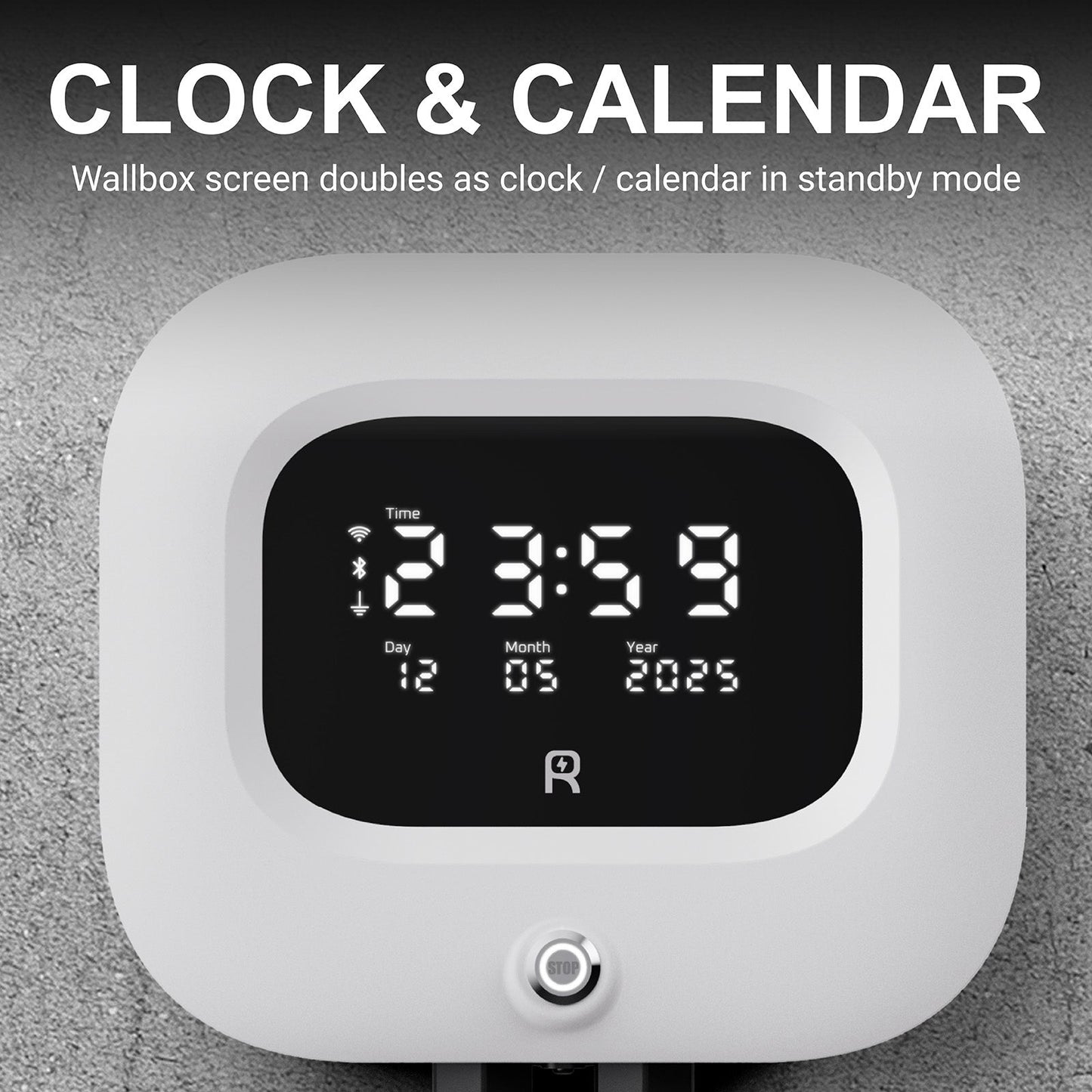 Rheidon Wallbox EV 7.2 kW wall mountable